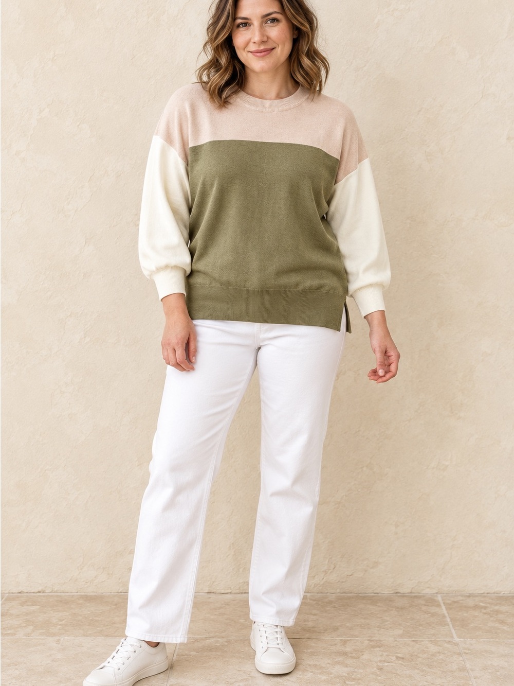 Color Block Sweater